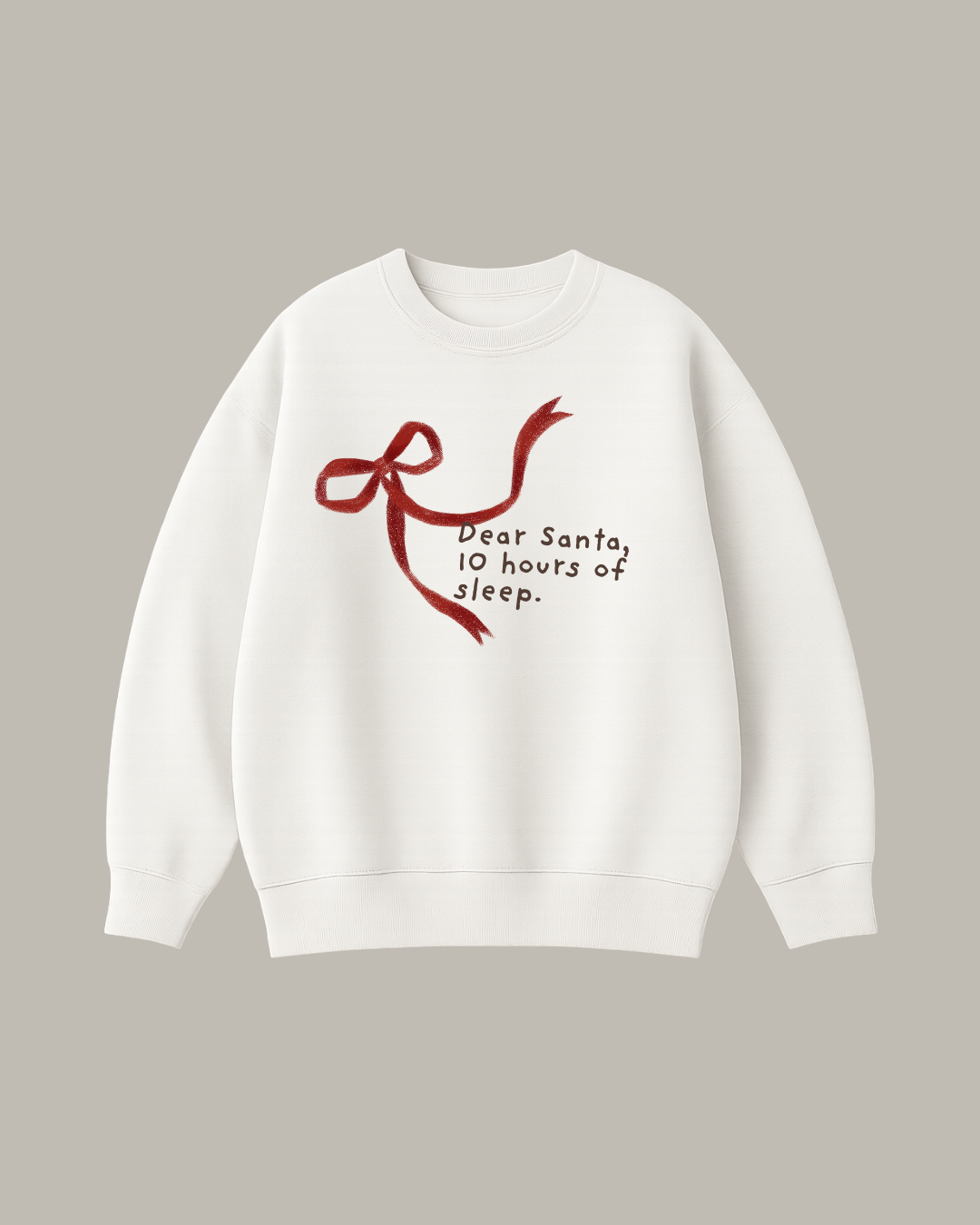 10 hrs of Sleep - Unisex Oversized Sweatshirt