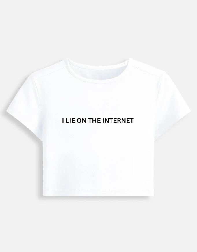 I Lie On The Internet - Baby Tee