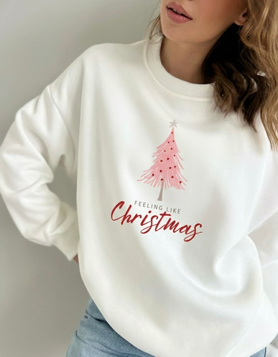 Feel Christmas - Unisex Oversized Sweatshirt
