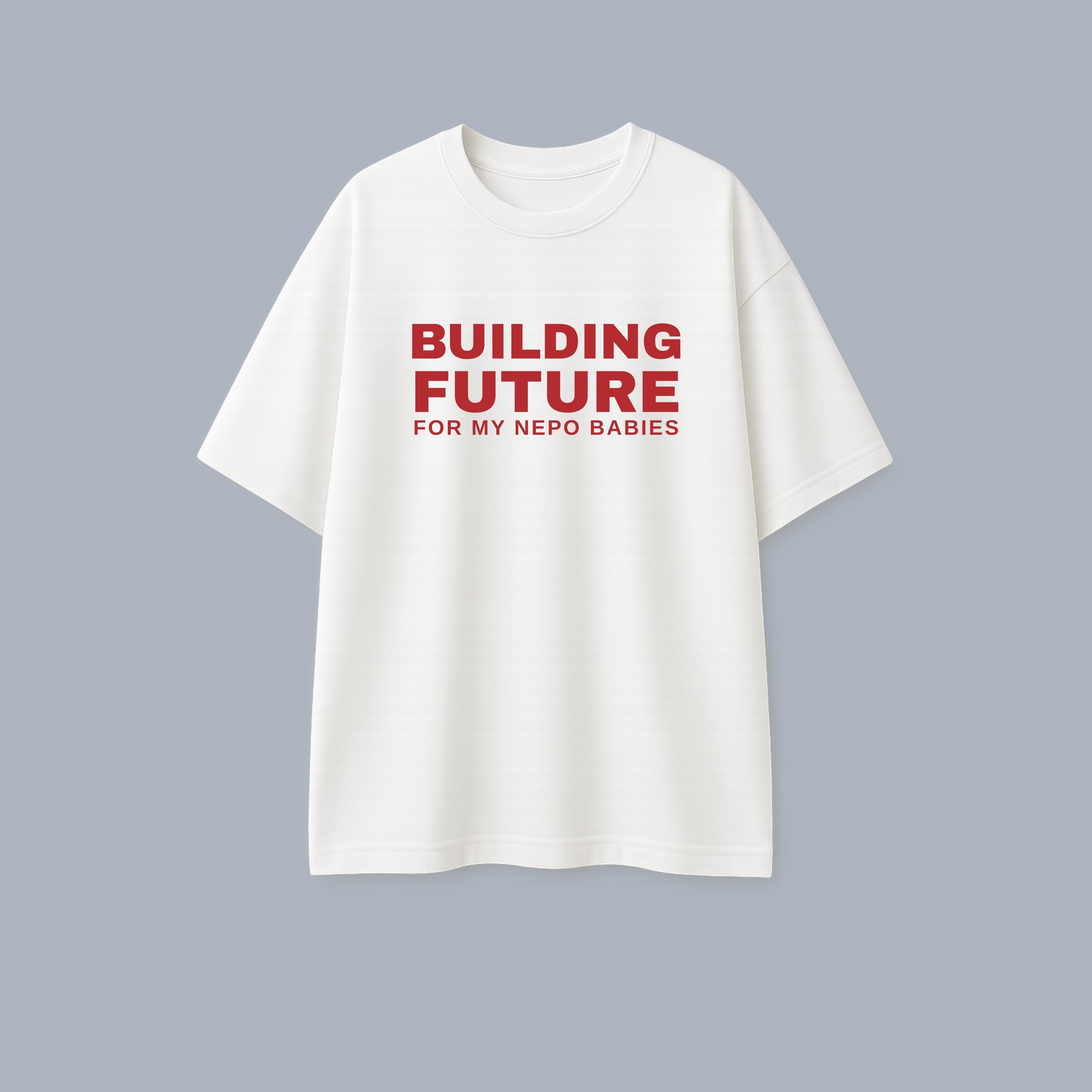 Building Future - Unisex Oversized Classic T-Shirt