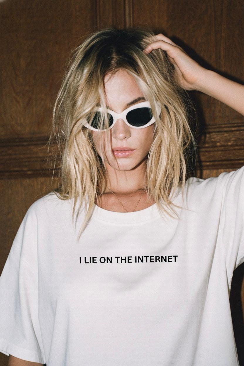 I Lie On The Internet - Baby Tee