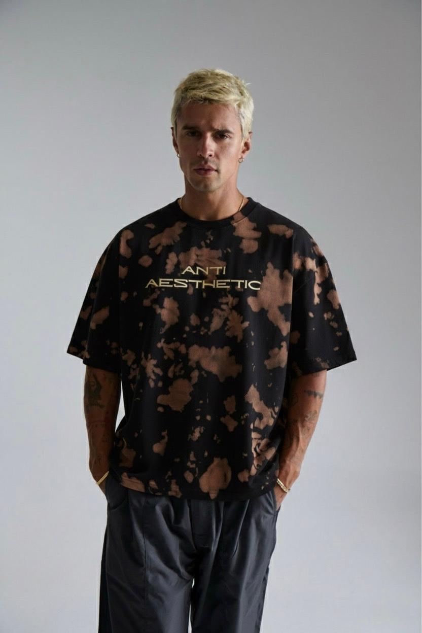 Anti Aesthetic - Unisex Tie Dye Oversized T-Shirt