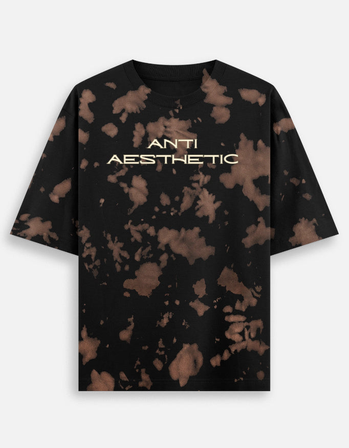 Anti Aesthetic - Unisex Tie Dye Oversized T-Shirt